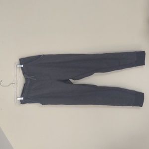 Eddie Bauer joggers mens Size M Fully lined faux shearling body and pockets Grey